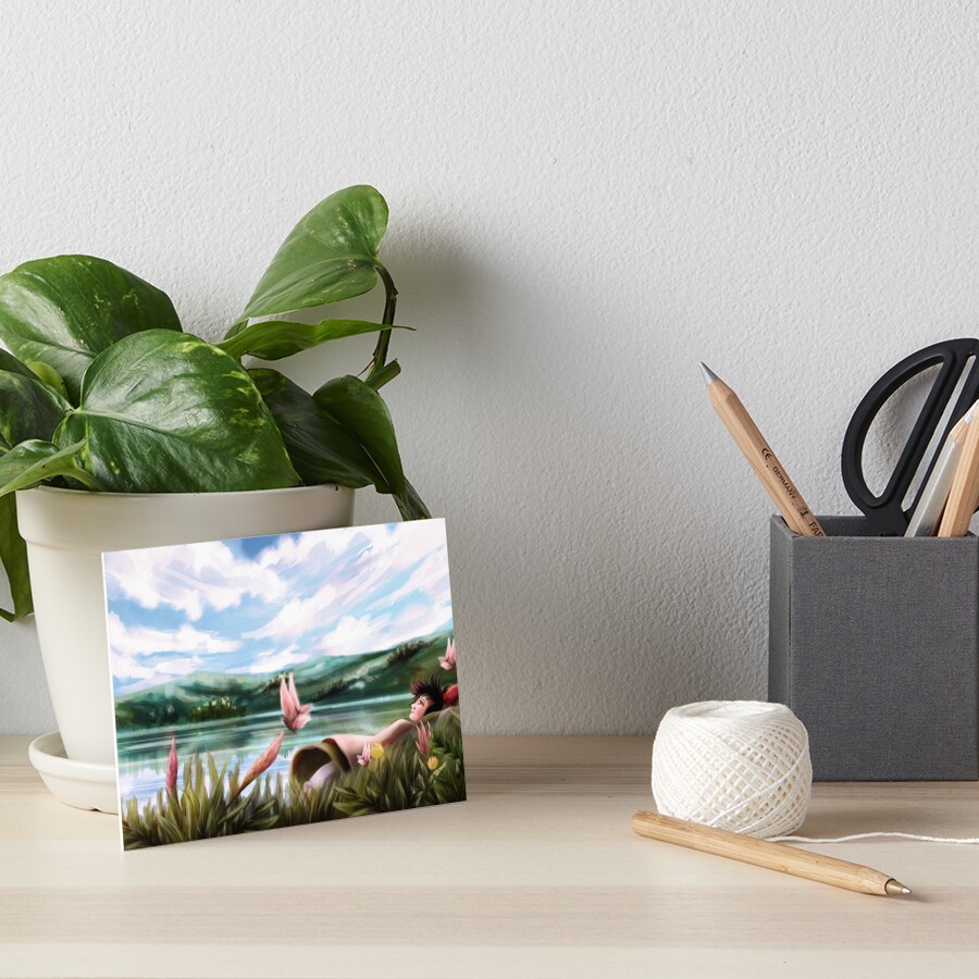 Cloud of Memories Art Board Print