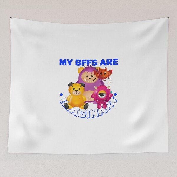 Item preview, My BFFs Are Imaginary designed and sold by ecdato.