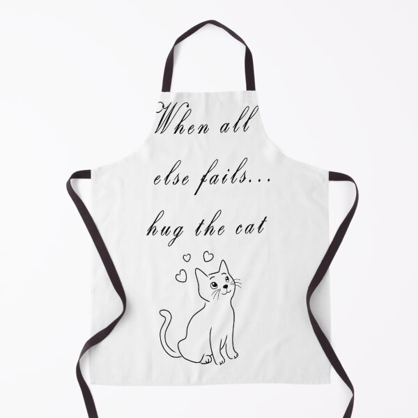 Item preview, when all else fails hug the cat shirts designed and sold by Didou Design.