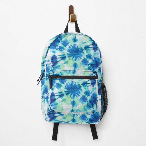 Item preview, Ink Splat Indigo and Green Tie Dye pattern designed and sold by creativinchi.