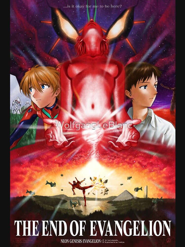 Original Neon Genesis Evangelion Anime Poster