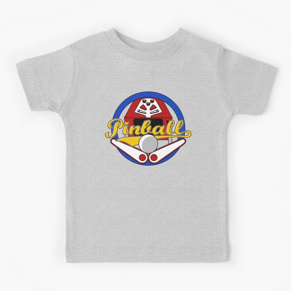 "Pinball Logo" Kids TShirt by PinMatt Redbubble