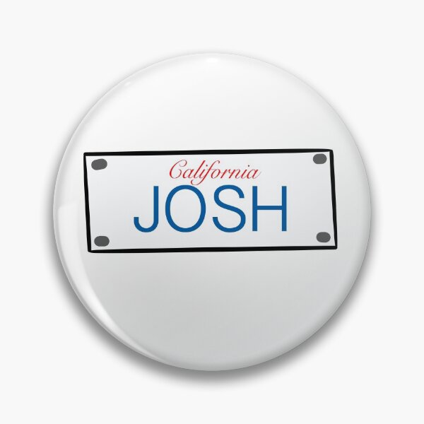 Item preview, California License Plate Names "Josh" designed and sold by LinhlyHarwell13.