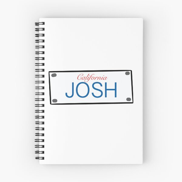 Item preview, California License Plate Names "Josh" designed and sold by LinhlyHarwell13.