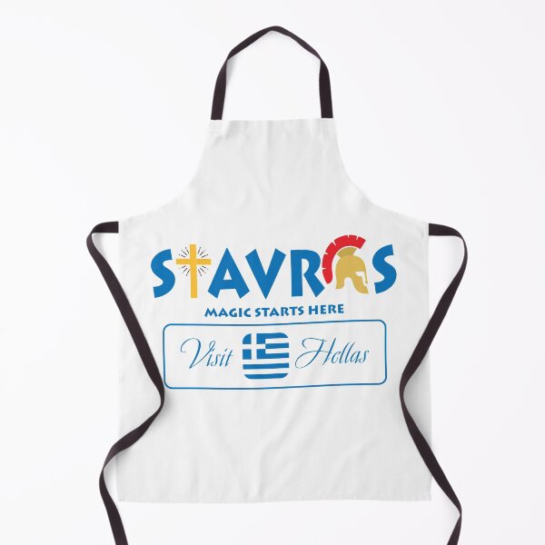 Item preview, Greece Logo Design with Cross, Helmet and Hellas Flag designed and sold by Blok45.