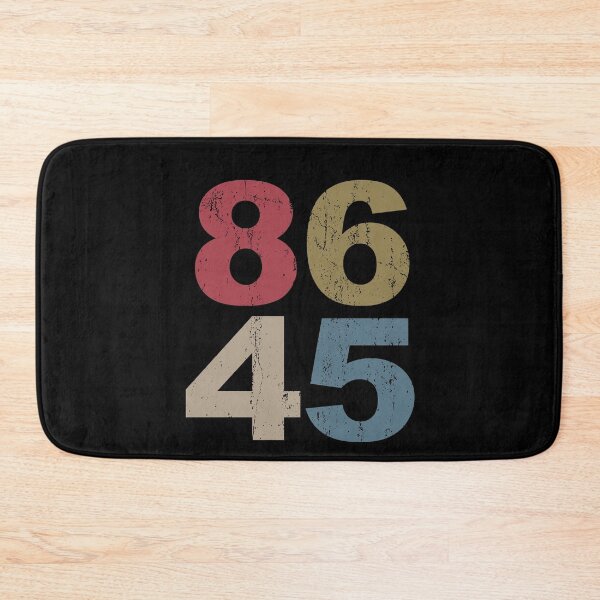 Item preview, Retro 70s Vintage Impeach Trump 8645 designed and sold by AmadaLevile.