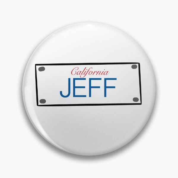 Item preview, California License Plate Names Jeff designed and sold by LinhlyHarwell13.