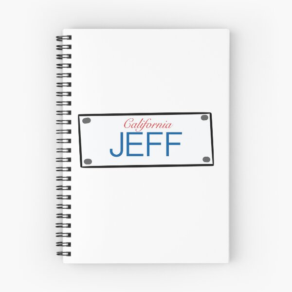 Item preview, California License Plate Names Jeff designed and sold by LinhlyHarwell13.
