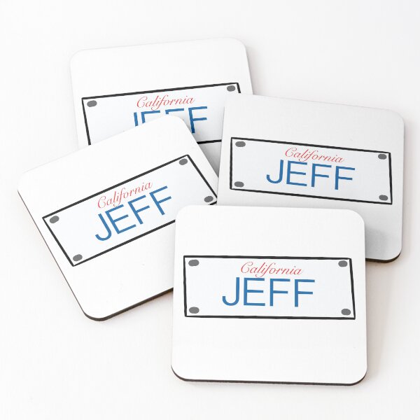 Item preview, California License Plate Names Jeff designed and sold by LinhlyHarwell13.