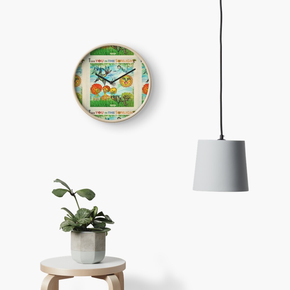I see you in the Sunlight Clock