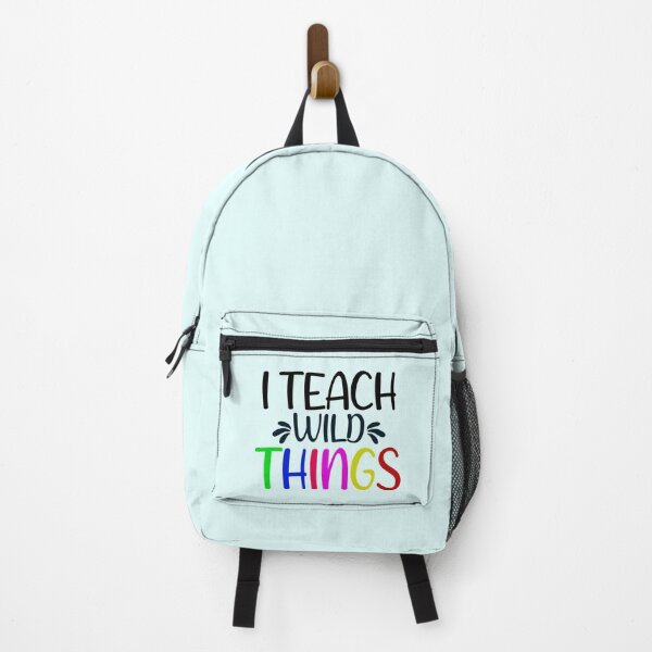 Item preview, I Teach Wild Things, Teacher Life designed and sold by ilizindotcom.