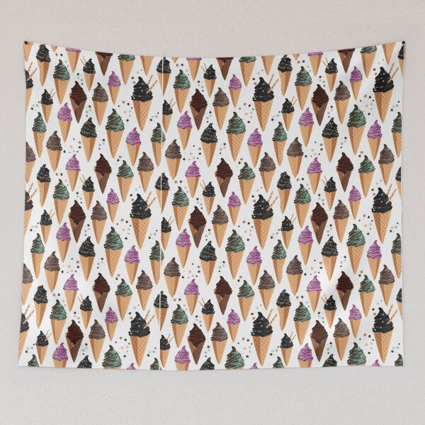 Item preview, Ice Cream Pattern designed and sold by GillyMc.