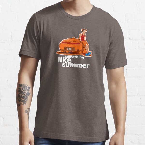 Something Like Summer - Dark colors / White text Essential T-Shirt