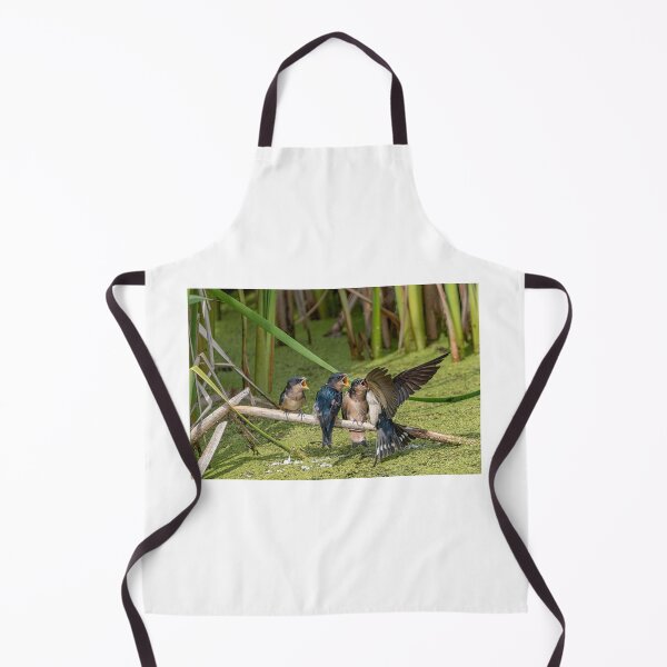 Item preview, Baby Swallows having lunch designed and sold by Sylvia Labelle.