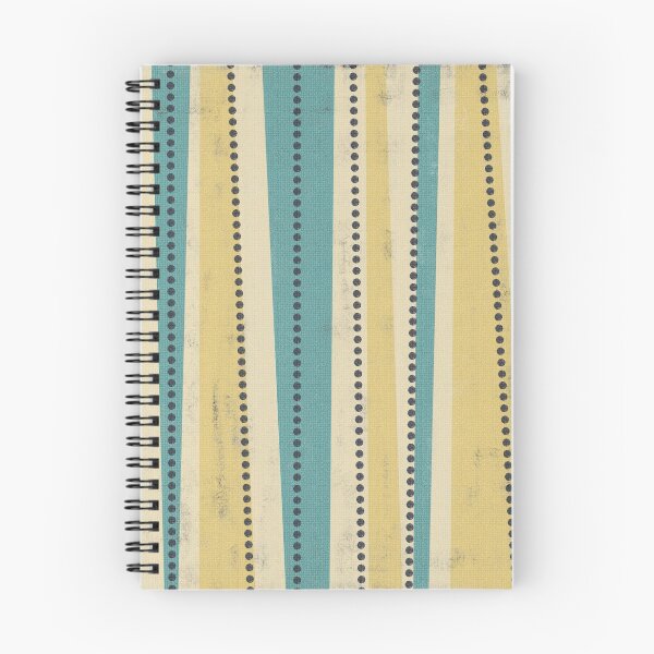 Item preview, Yellow and Teal Retro Stripes designed and sold by digikim.