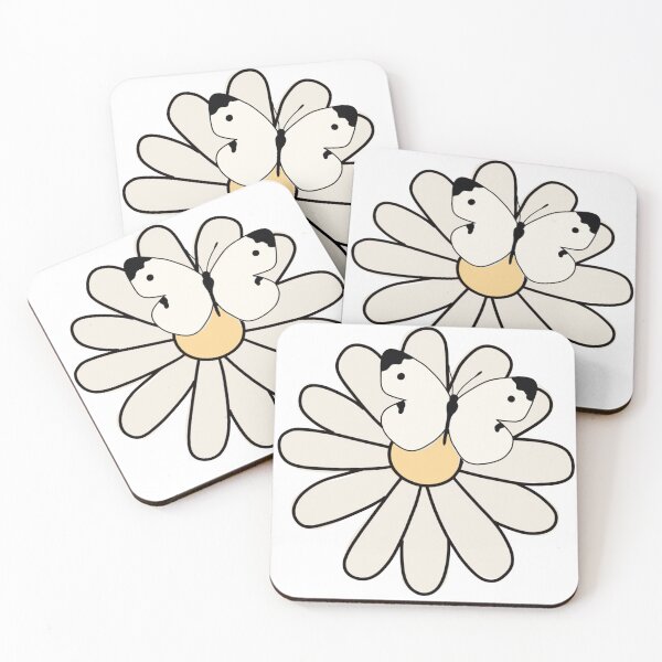 Item preview, Daisy with butterfly designed and sold by -crafty-cat-.
