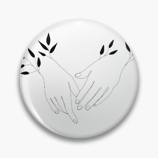 Item preview, One Line hands drawing. Hands icon. hands logo illustration. Minimalist print. Romantic illustration. Hands palms together.  designed and sold by OneLinePrint.