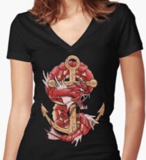 Lake of Rage Women's Fitted V-Neck T-Shirt