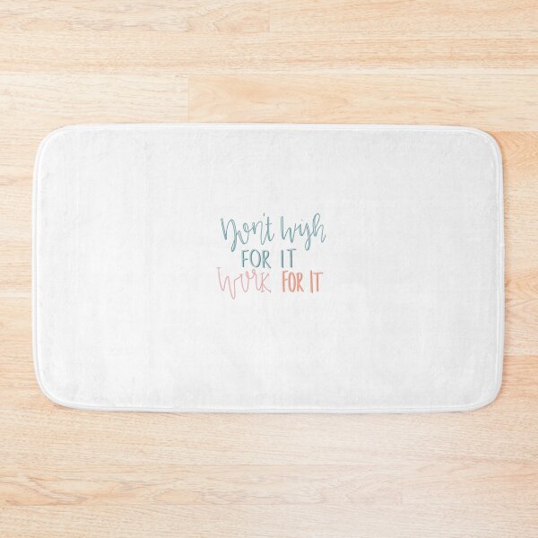 Item preview, Don’t wish for it, work for it designed and sold by sarahlynndesign.