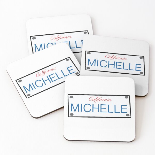Item preview,  California License Plate Names Michelle designed and sold by LinhlyHarwell13.