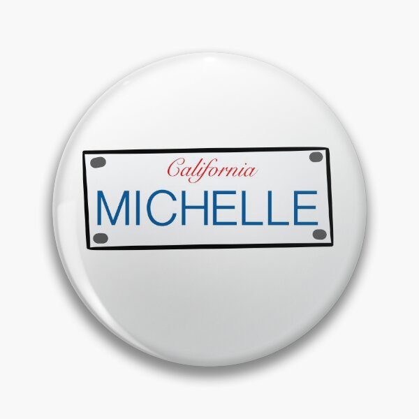 Item preview,  California License Plate Names Michelle designed and sold by LinhlyHarwell13.