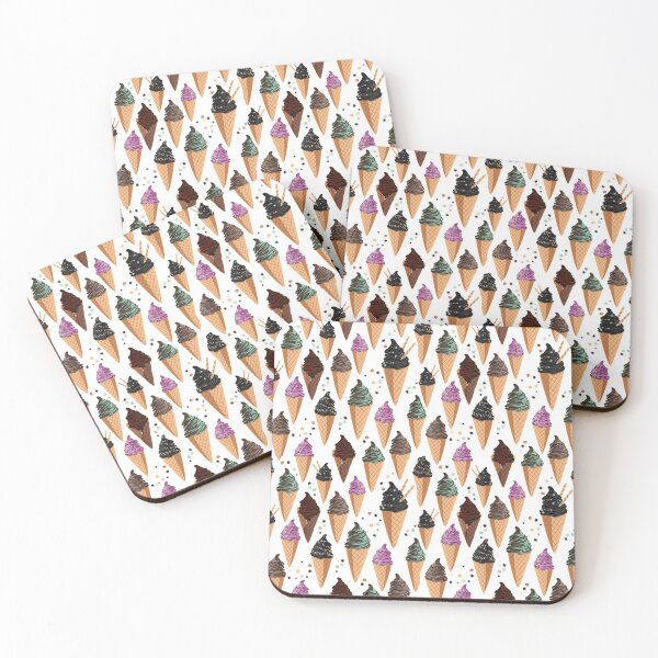 Item preview, Ice Cream Pattern designed and sold by GillyMc.