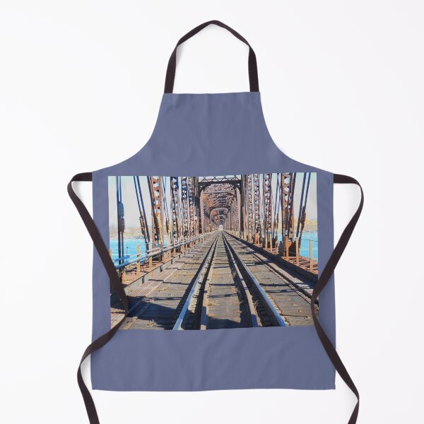 Item preview, Open Air Tunnel - Railway Bridge to United States designed and sold by Leslie Montgomery Art.