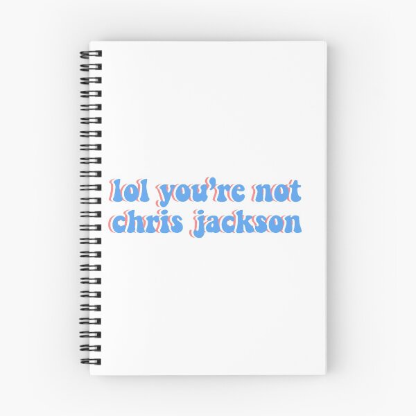 Item preview, lol you're not chris jackson designed and sold by allieandnora.