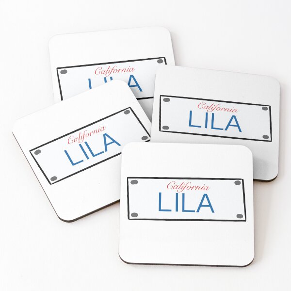 Item preview, California License Plate Names Lila designed and sold by LinhlyHarwell13.