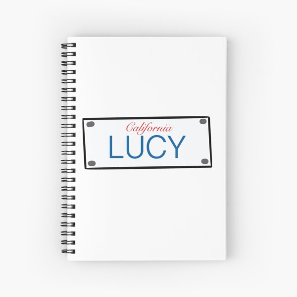 Item preview, California License Plate Names Lucy designed and sold by LinhlyHarwell13.