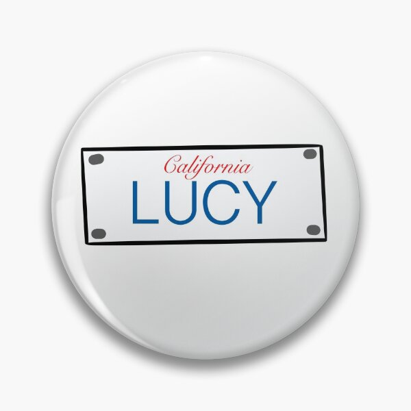 Item preview, California License Plate Names Lucy designed and sold by LinhlyHarwell13.