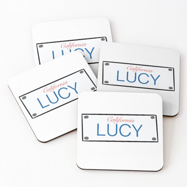 Item preview, California License Plate Names Lucy designed and sold by LinhlyHarwell13.