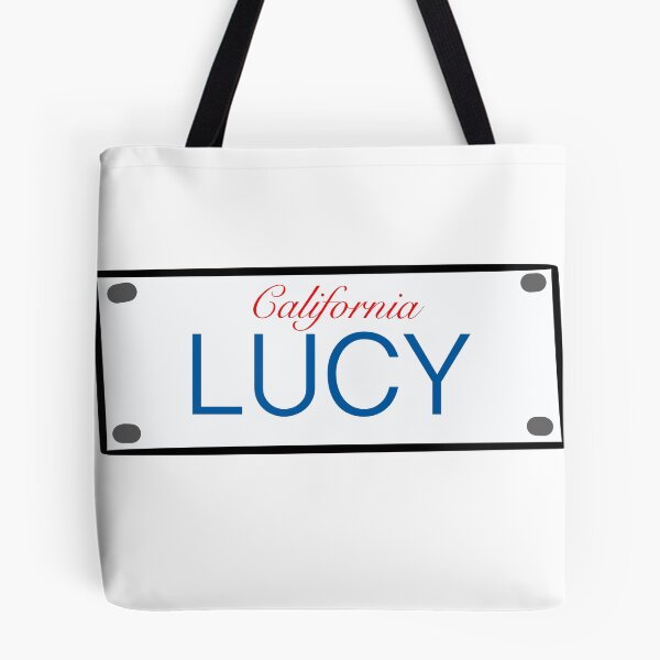 Item preview, California License Plate Names Lucy designed and sold by LinhlyHarwell13.