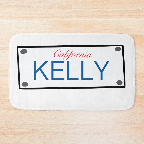 Item preview, California License Plate Names Kelly designed and sold by LinhlyHarwell13.