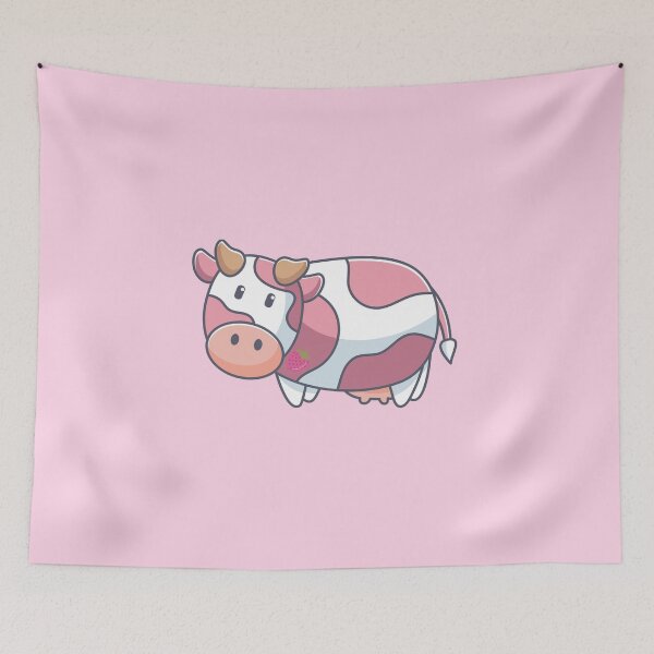 Item preview, Pink Strawberry Cow designed and sold by Alaadin Bendali Braham.