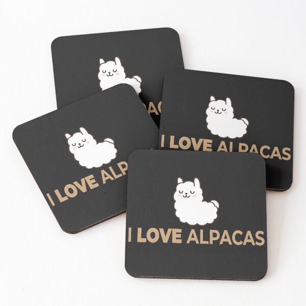 Item preview, I love alpacas and llamas designed and sold by Imutobi.