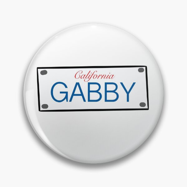 Item preview, California License Plate Names Gabby designed and sold by LinhlyHarwell13.