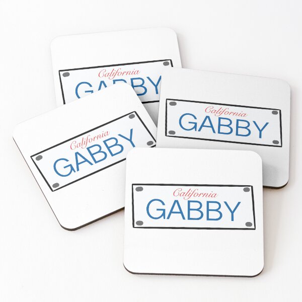 Item preview, California License Plate Names Gabby designed and sold by LinhlyHarwell13.