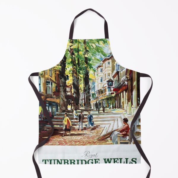 Item preview, Railway Poster Tunbridge Wells designed and sold by stickart-marek.
