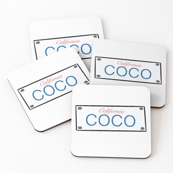 Item preview, California License Plate Names Coco designed and sold by LinhlyHarwell13.