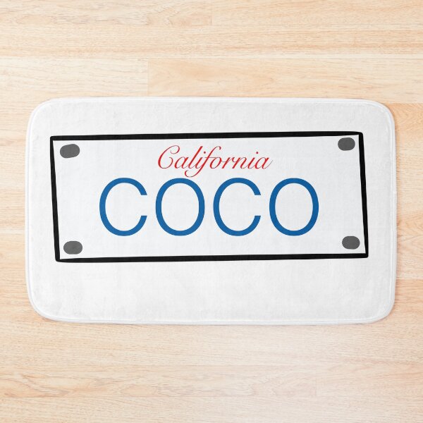 Item preview, California License Plate Names Coco designed and sold by LinhlyHarwell13.