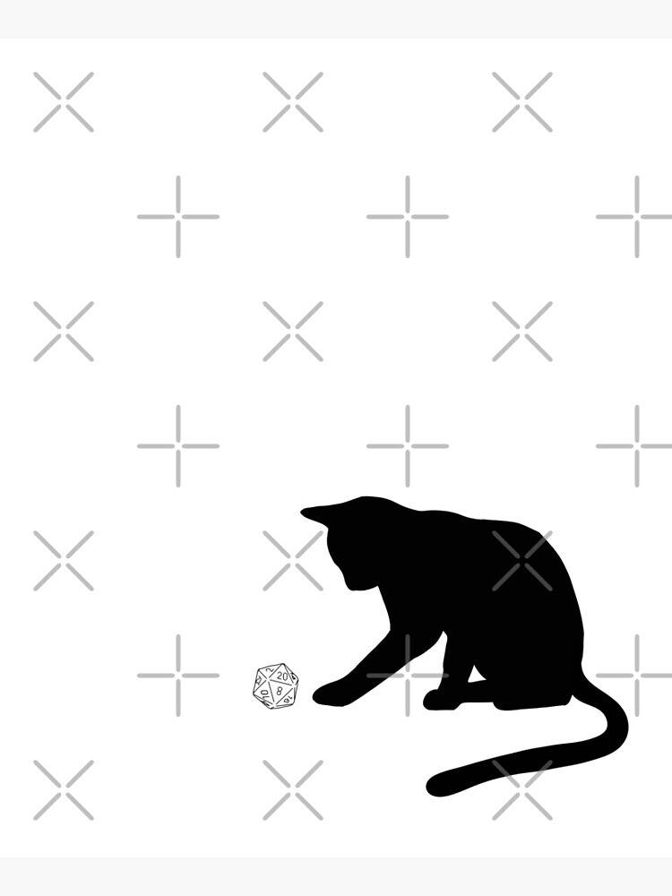D20 Cat by firestargrey