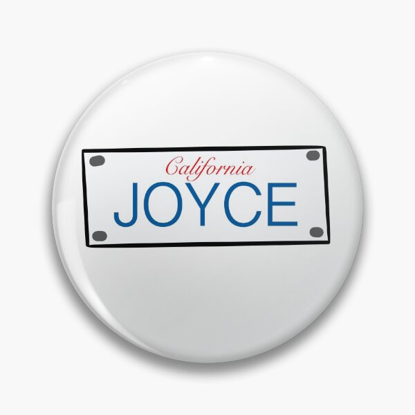 Item preview, California License Plate Names Joyce designed and sold by LinhlyHarwell13.
