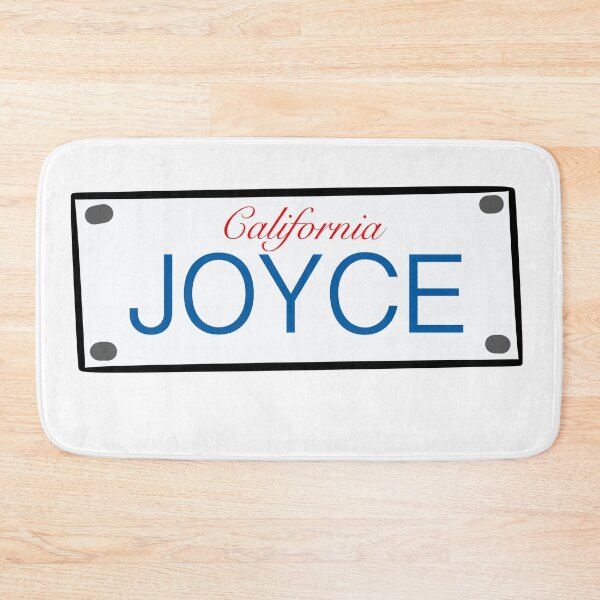 Item preview, California License Plate Names Joyce designed and sold by LinhlyHarwell13.