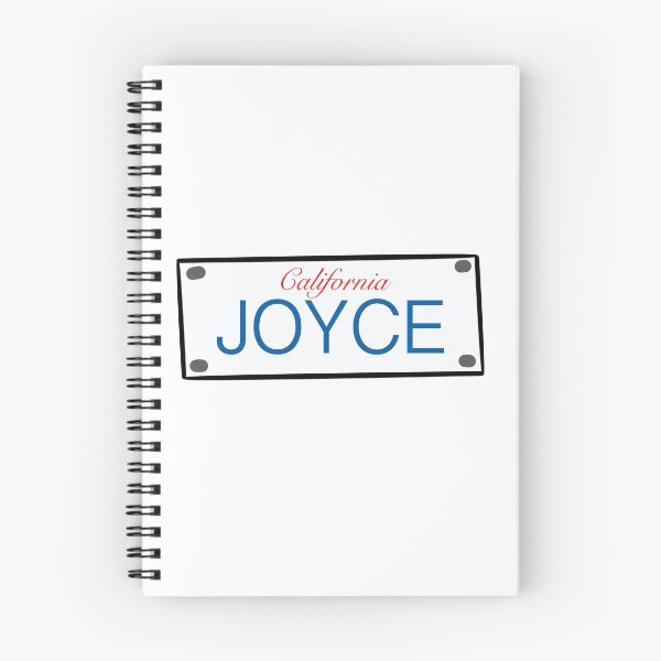 Item preview, California License Plate Names Joyce designed and sold by LinhlyHarwell13.