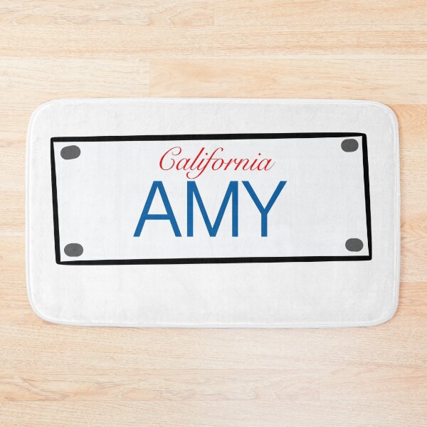 Item preview, California License Plate Names Amy designed and sold by LinhlyHarwell13.