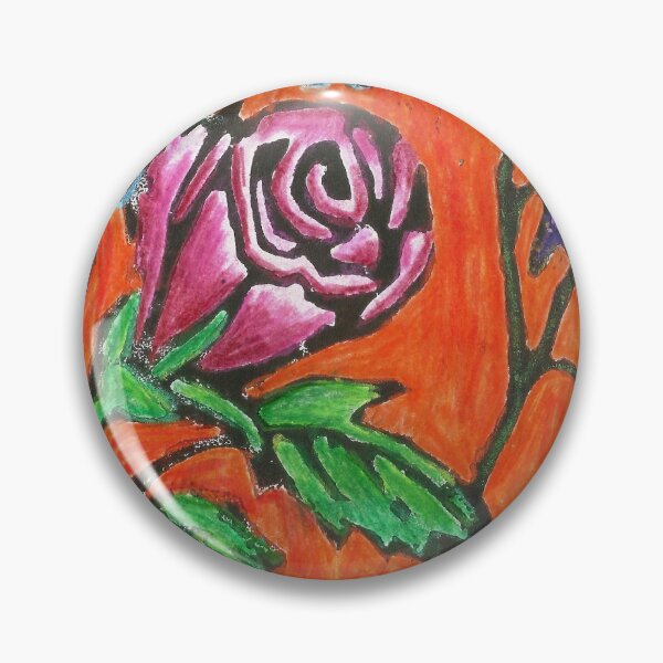 Item preview, Rosas- Lino Print y Lápiz- Naranja designed and sold by Kyleacharisse.