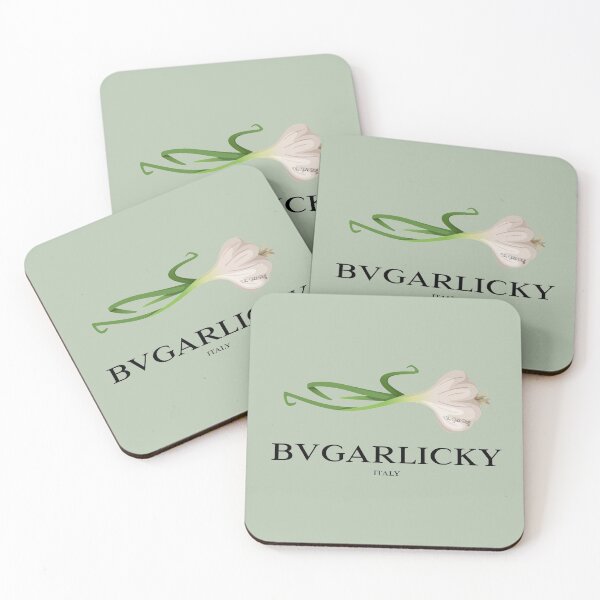 Item preview, Bvgarlicky x Designer Foodie Puns designed and sold by GoldenStef.