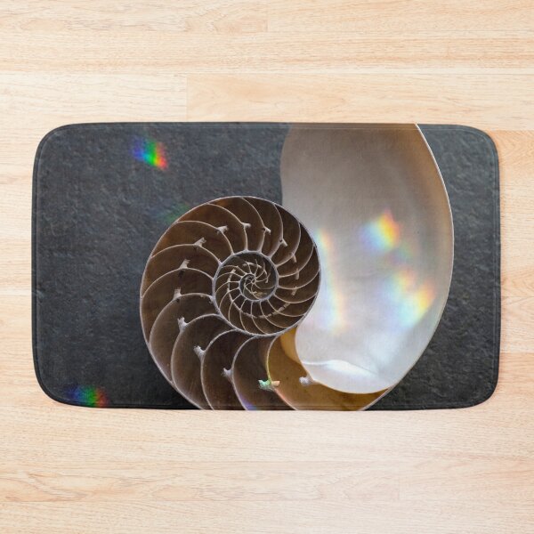 Item preview, Nautilus Seashell And Crystal Rainbow Drops designed and sold by Elena Ray.