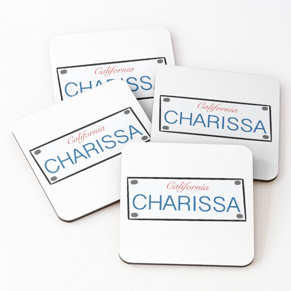 Item preview, California License Plate Names Charissa designed and sold by LinhlyHarwell13.